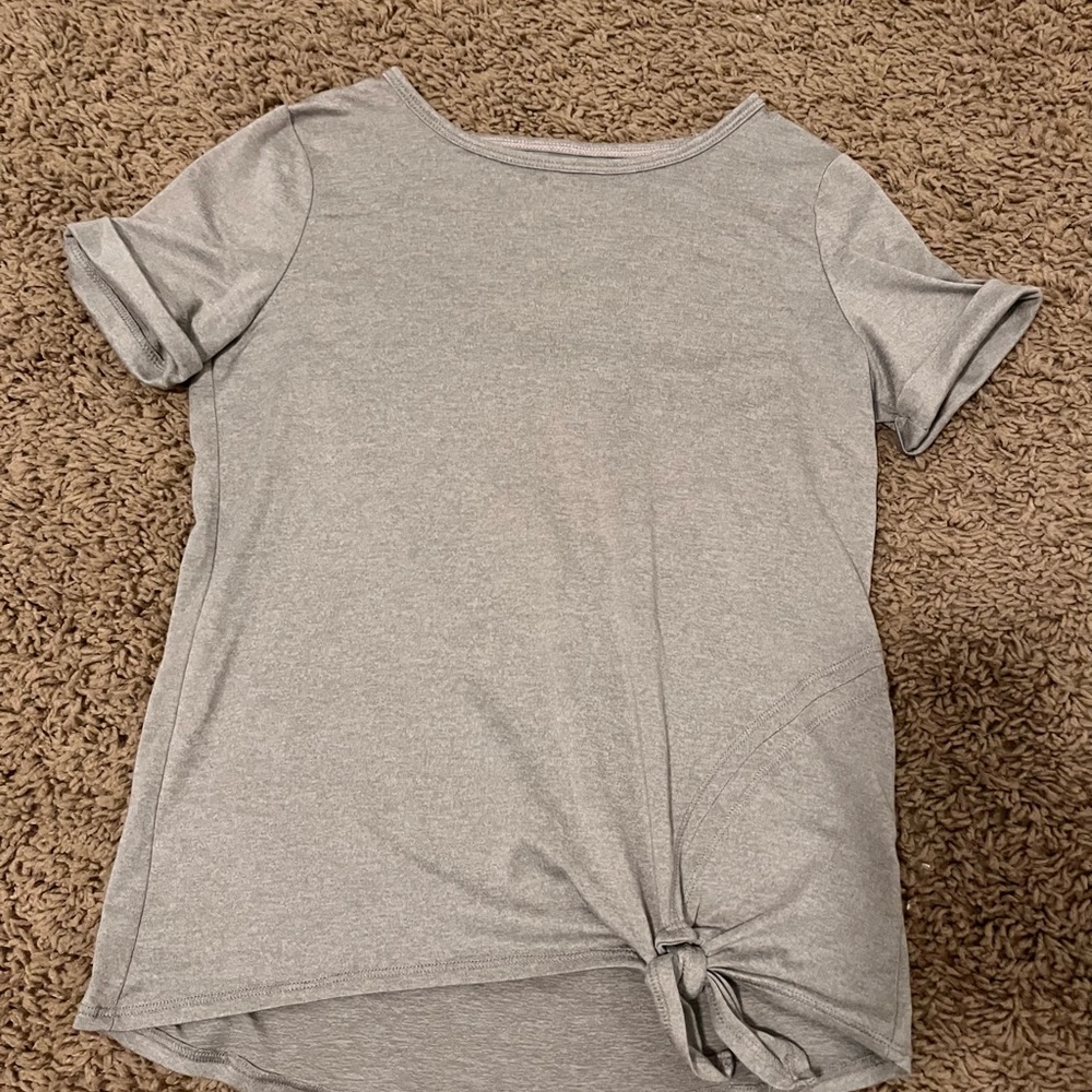 All In Motion Grey Workout Top